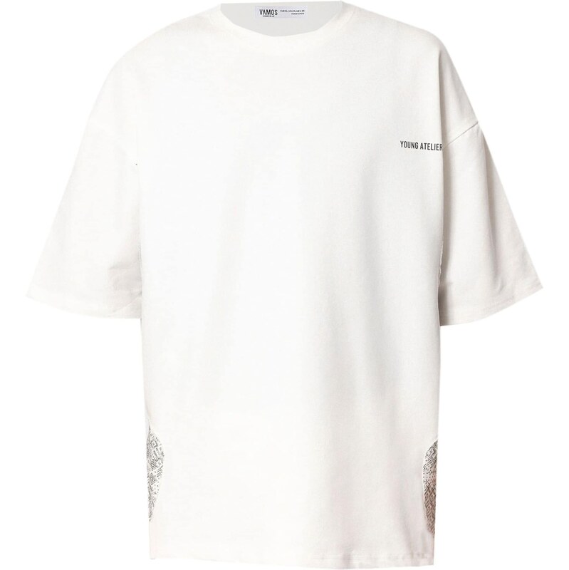 VAMOS CLO Tričko čierna / šedobiela 62053039