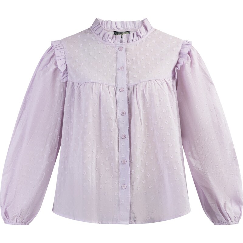 DreiMaster Vintage Blúzka Abrel pastelovo fialová 63143920