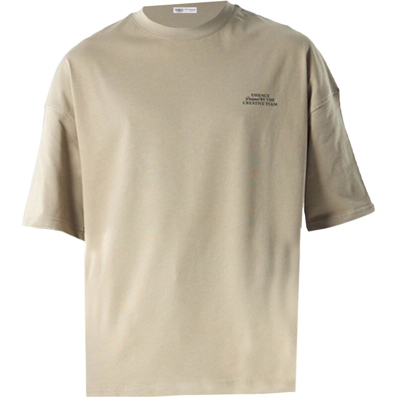 VAMOS CLO Tričko béžová / zmiešané farby 62053075