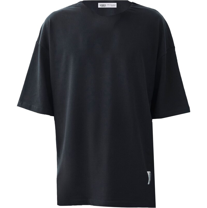 VAMOS CLO Tričko červená / čierna / biela ako vlna 62053074