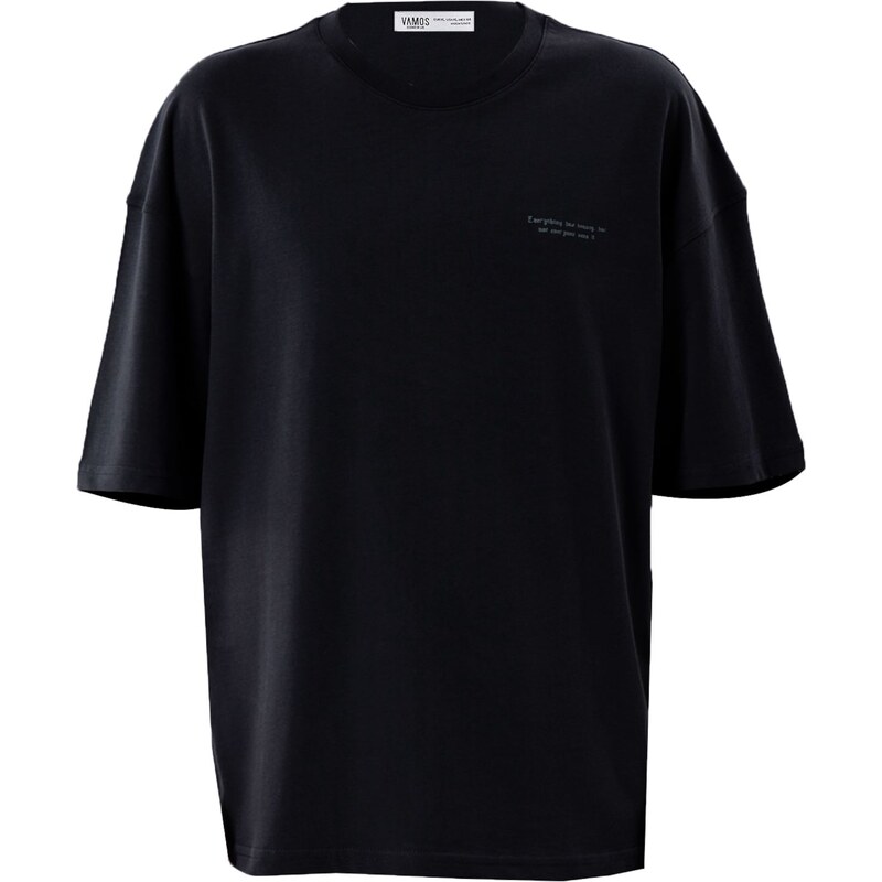 VAMOS CLO Tričko čierna / biela 62053083