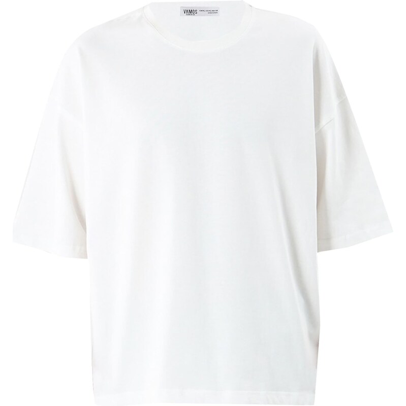 VAMOS CLO Tričko šedobiela 62053113