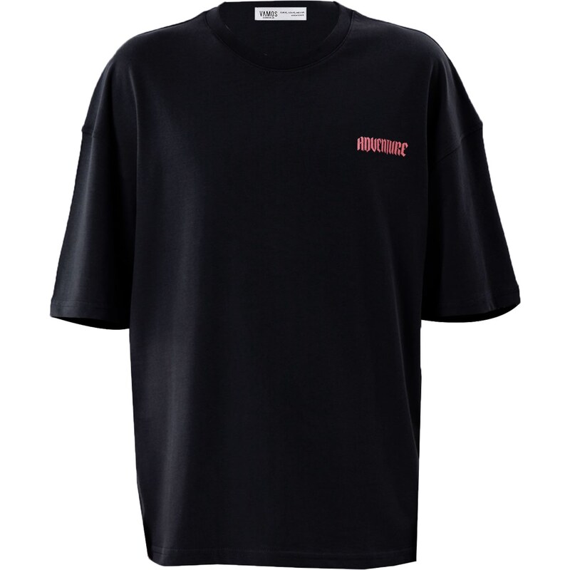 VAMOS CLO Tričko sivá / ružová / čierna 62053147