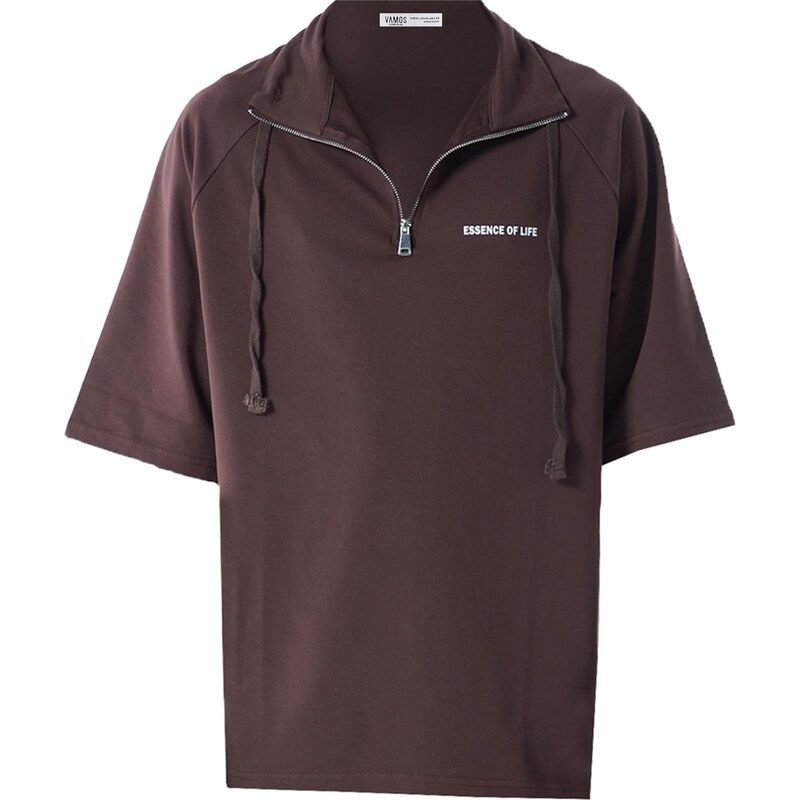 VAMOS CLO Tričko hnedá 62053245