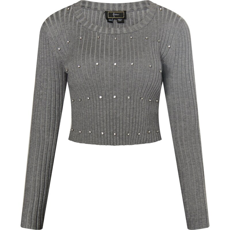 faina Sveter tmavosivá / strieborná 62239695