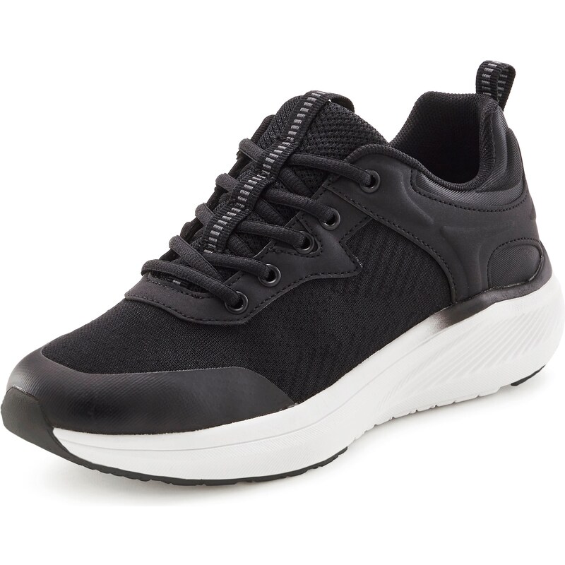 LASCANA Nízke tenisky svetlosivá / čierna 63147775