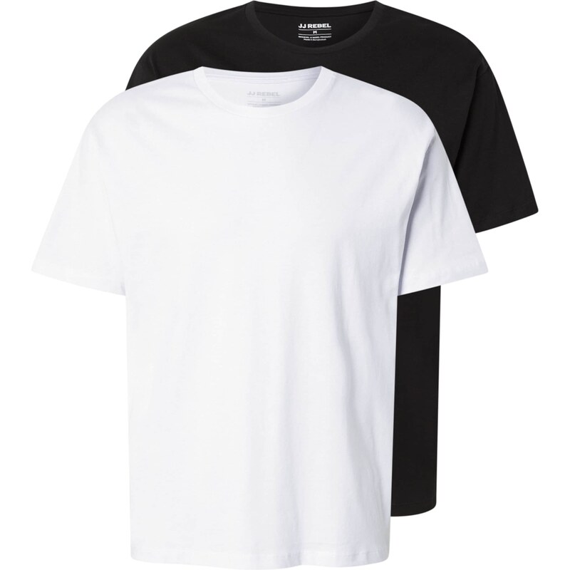 JJ Rebel Tričko čierna / biela 60917118