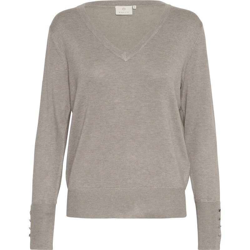 Kaffe Sveter Lizza sivá melírovaná 62163962