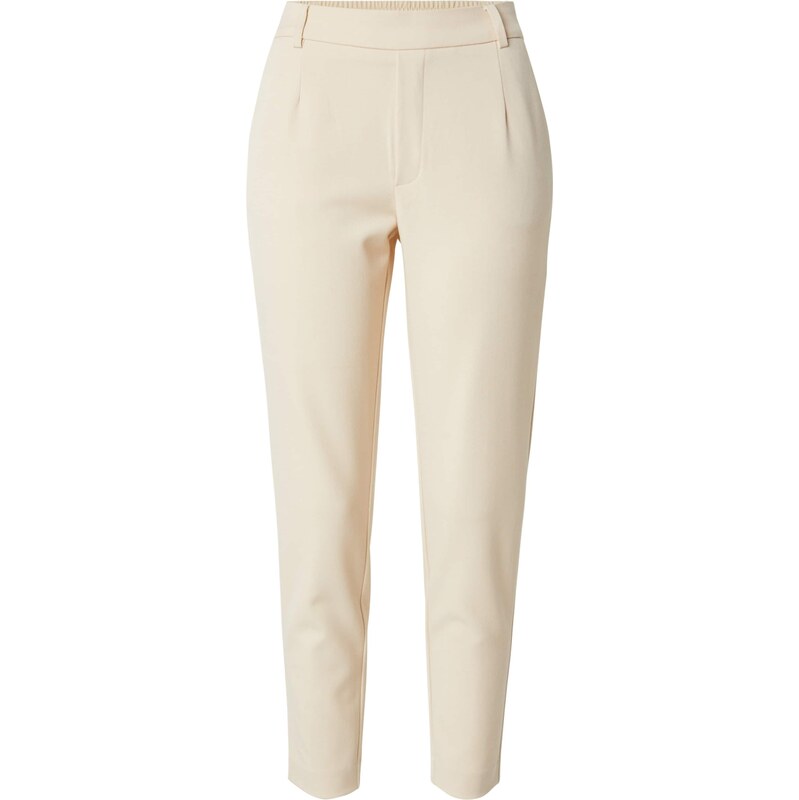 VILA Nohavice Varone krémová 62519637