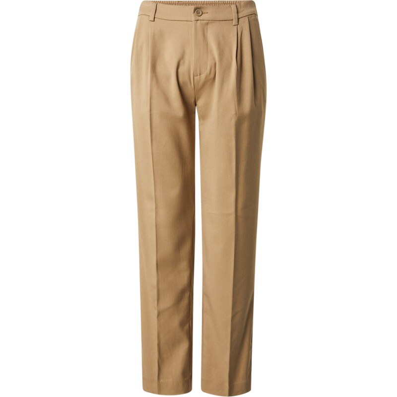 JACK & JONES Plisované nohavice JPSTKarl Julian farba ťavej srsti 63155034