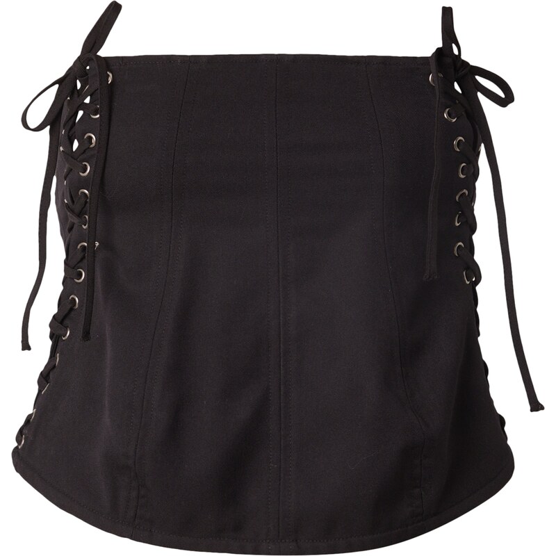 Monki Top čierna 63152607