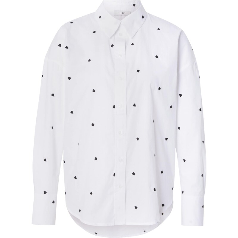 JDY Blúzka čierna / biela 62175048