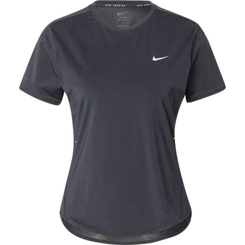 NIKE Funkčné tričko Swift svetlosivá / čierna 63154577