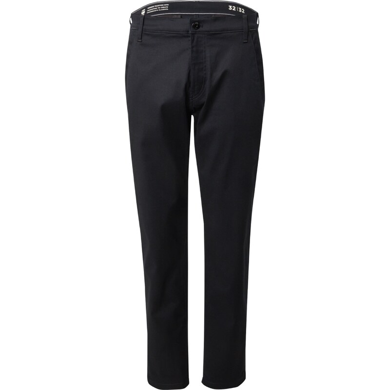 G-STAR Chino nohavice Morry čierna 61985919