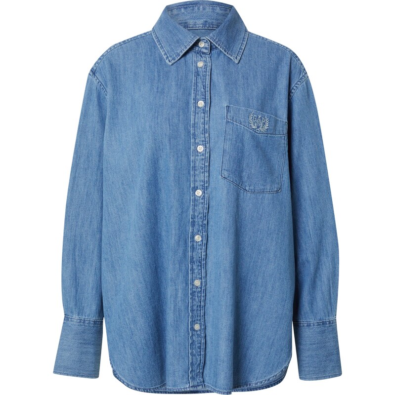 GAP Blúzka modrá denim 63135085