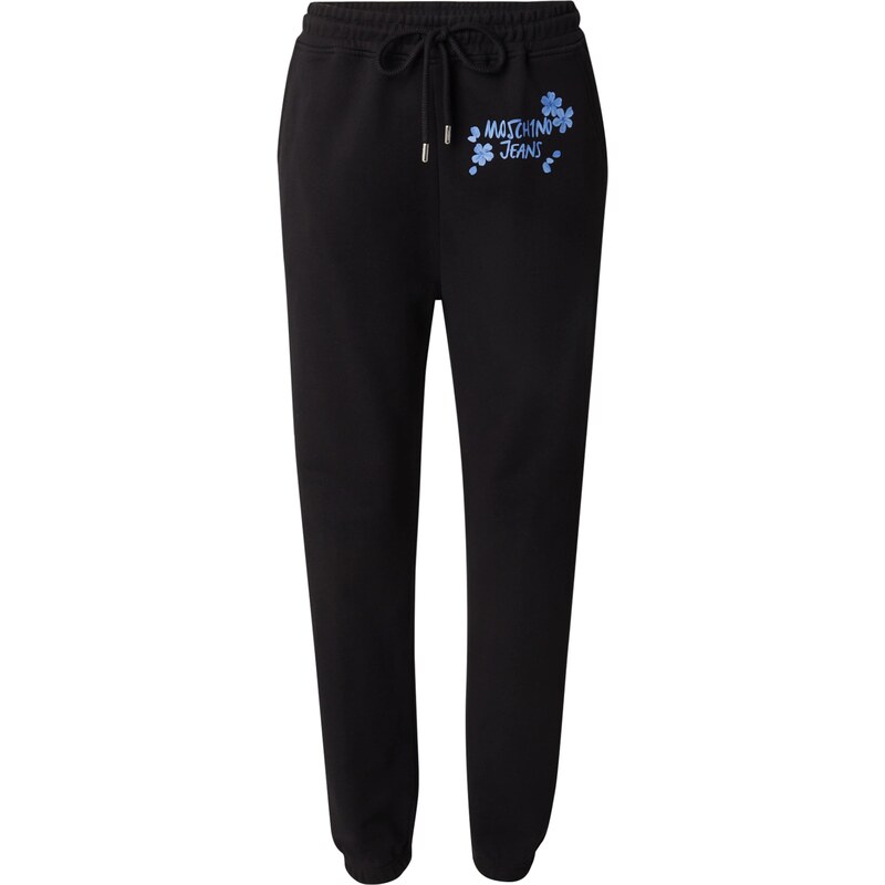 Moschino Jeans Nohavice azúrová / čierna 63152278