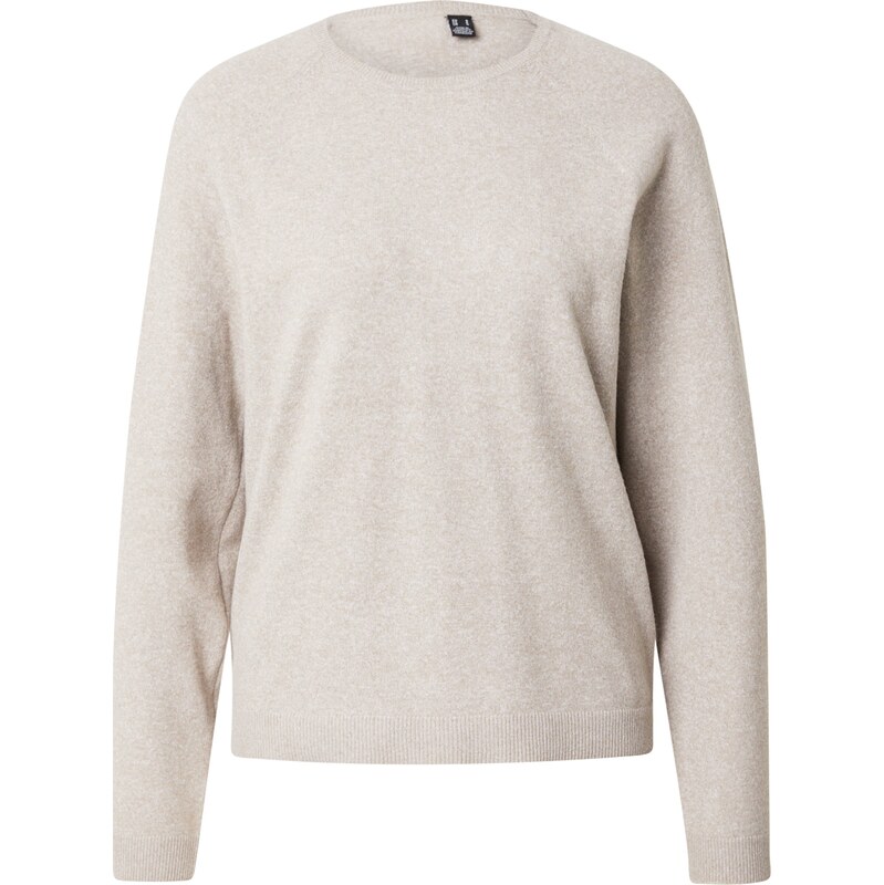 PIECES Sveter PCBREE béžová melírovaná 61985065