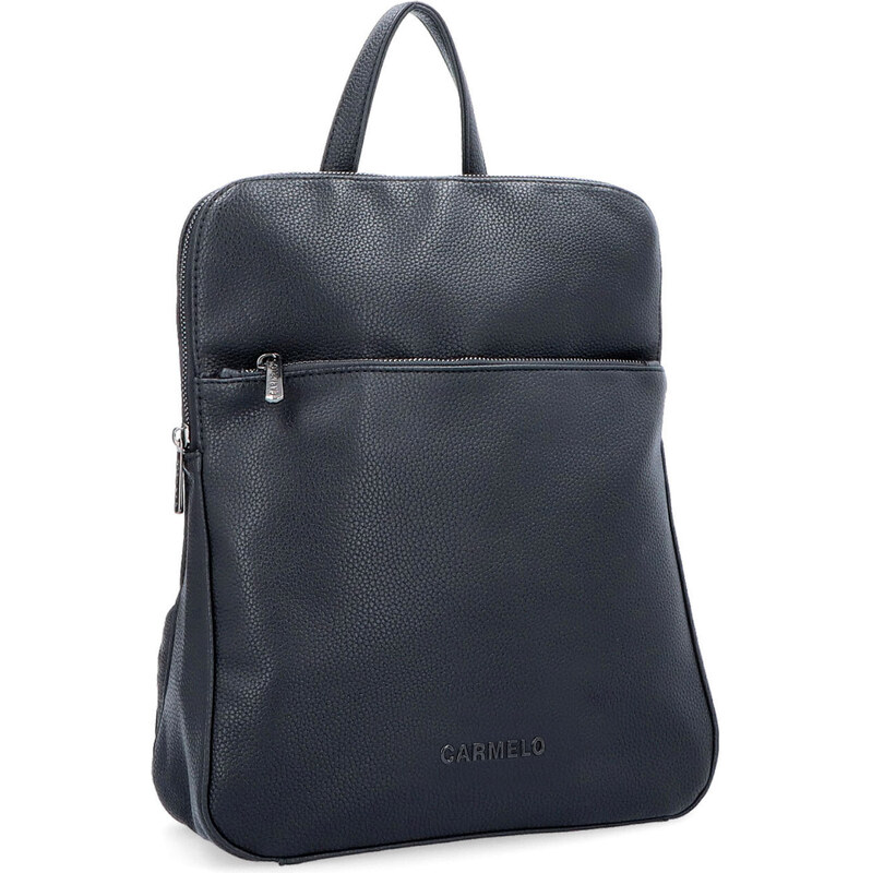 Mestský batoh zo syntetickej kože Carmelo čierna 4269 C 45814494