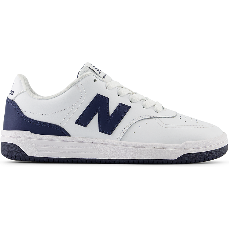 Detské topánky New Balance GSB80WB – biele 61973859
