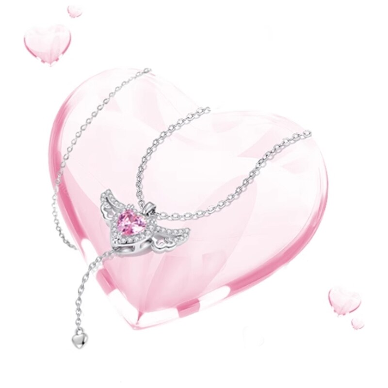 SWAROVSKI Elements Swarovski e. jemný náhrdelník Cupid, srdce sen6190 61958435