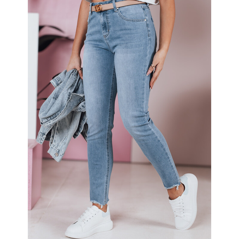 BASIC Dámske skinny rifle s vysokým pásom OLAVI UY2379 61959015