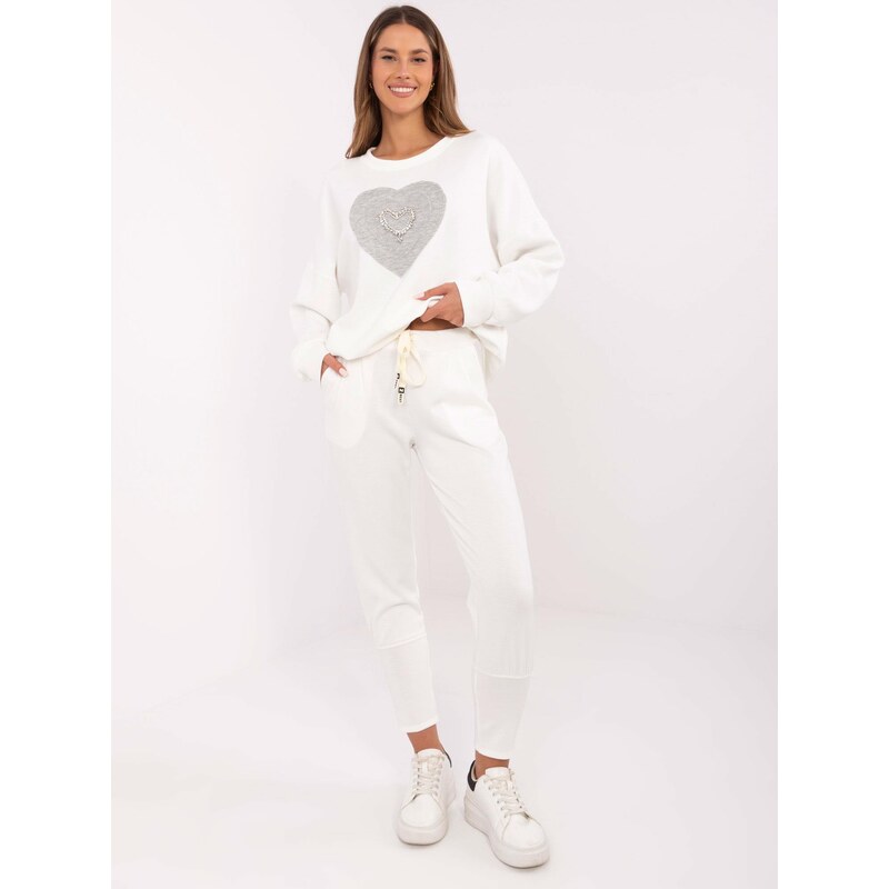 Italy Moda Trousers-DHJ-SP-9283.83P-ecru 64668963