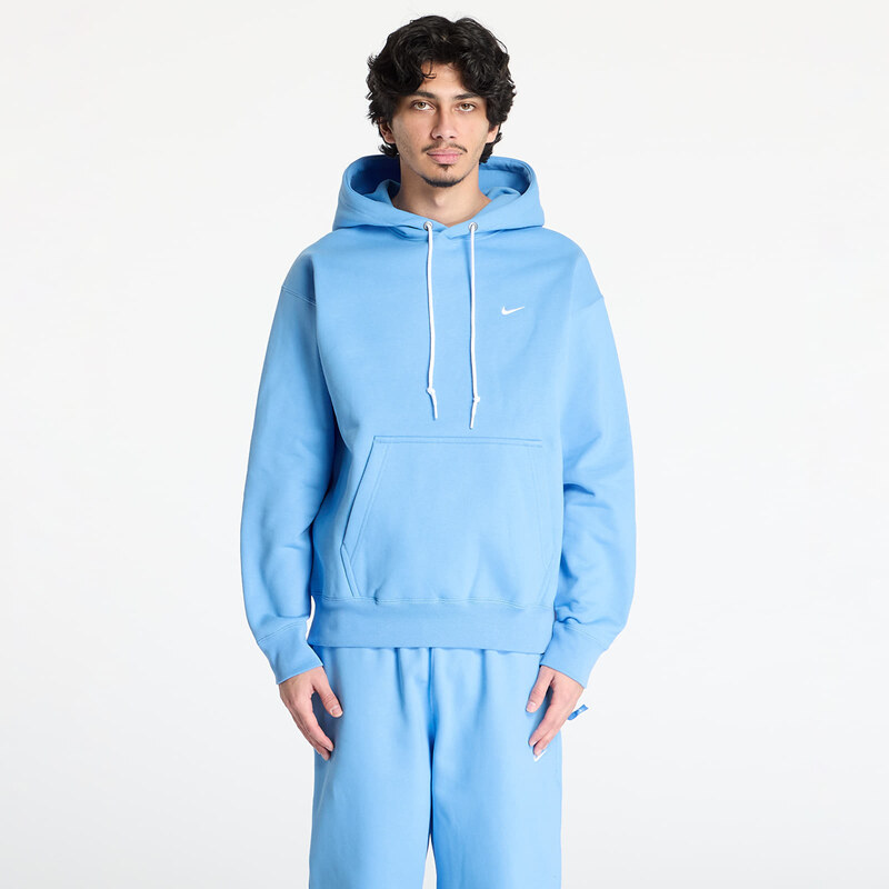 Mikina Nike Solo Swoosh Mens Fleece Pullover Hoodie University Blue/ 61958899