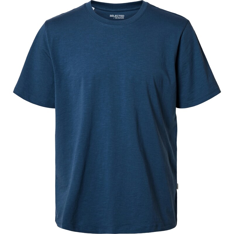 SELECTED Tričko SLHAspen tmavomodrá 61964727