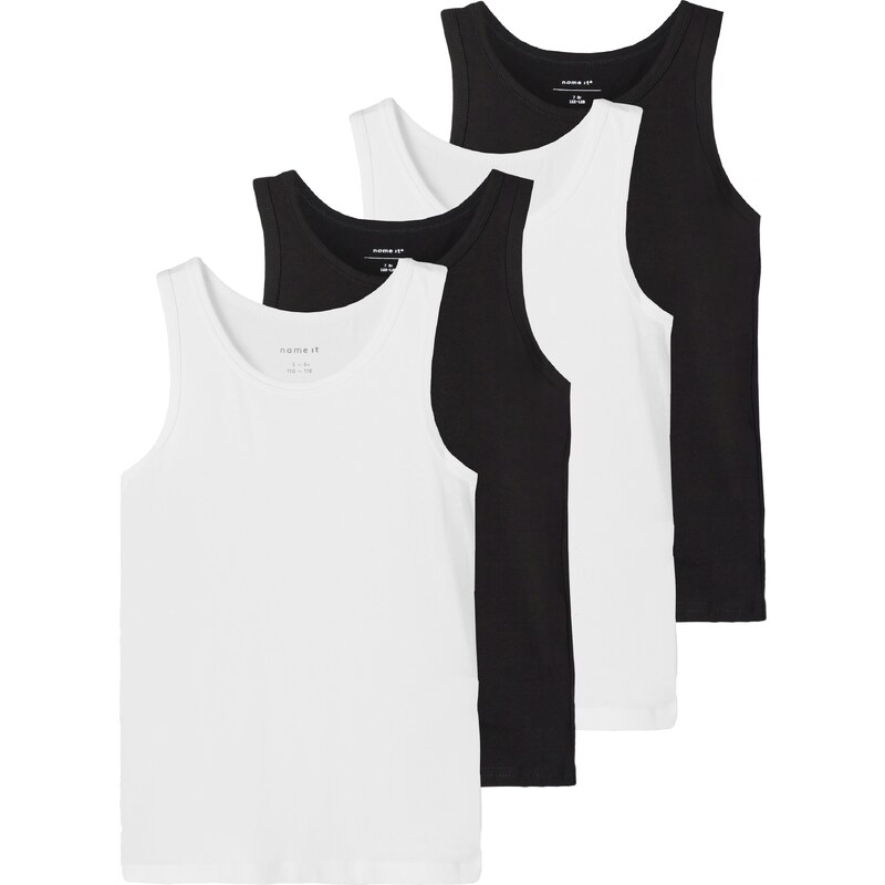 NAME IT Tielko čierna / biela 61964741