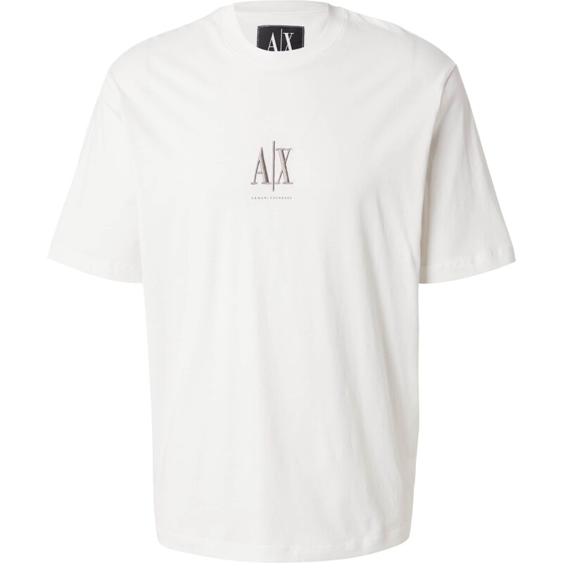 ARMANI EXCHANGE Tričko tmavošedá / šedobiela 61965024