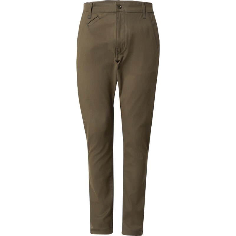 G-STAR Chino nohavice Bronson 3.0 olivová 61985936