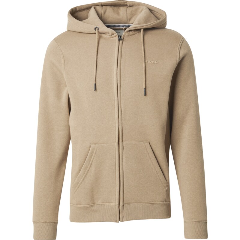 BLEND Tepláková bunda Downton farba ťavej srsti 61964936