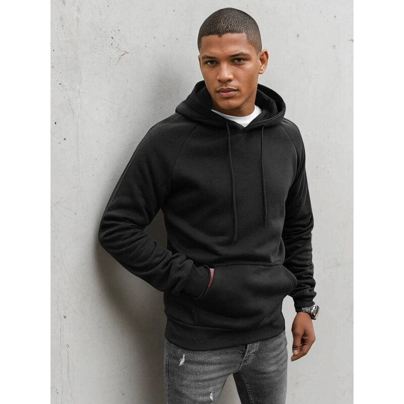 Pánska mikina s kapucňou Farba tmavo sivá DSTREET BX5479 66362228
