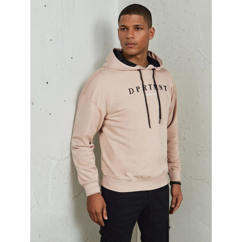 Pánska mikina s potlačou Farba čierna DSTREET BX5676 65598011