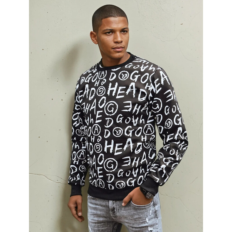 Pánska mikina bez kapucne Dstreet BX5742 65691041