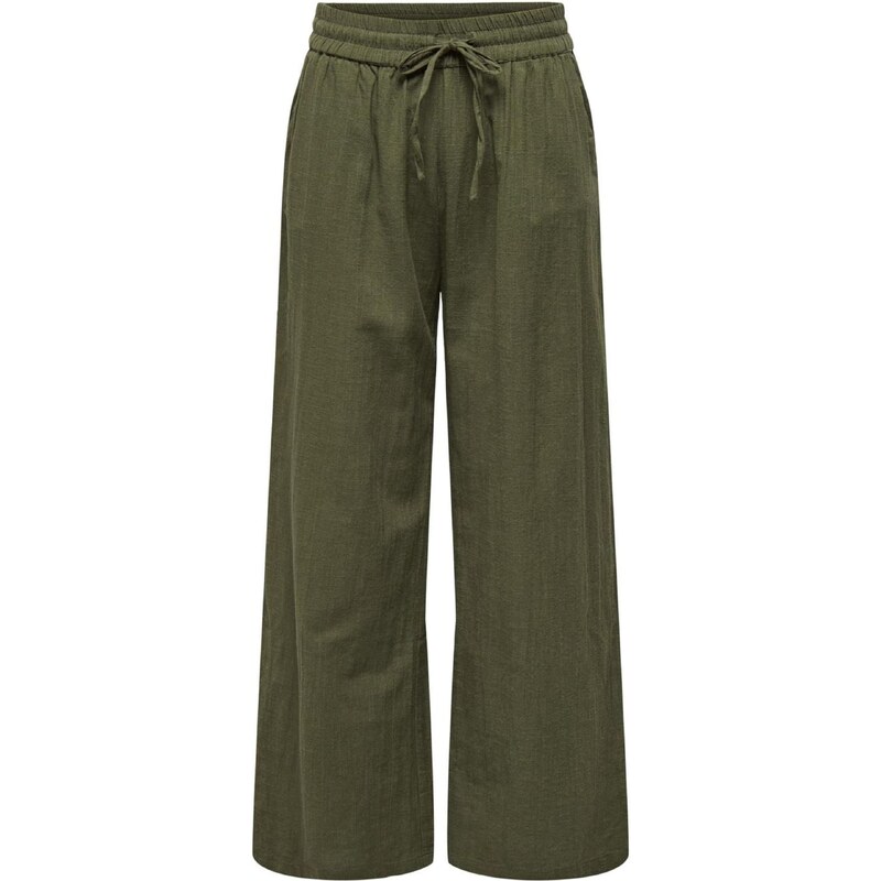 ONLY Nohavice ONLTIZANA olivová 61963821