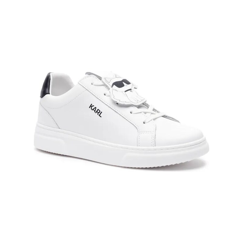 Karl Lagerfeld Kids Kožené sneakersy 61958667