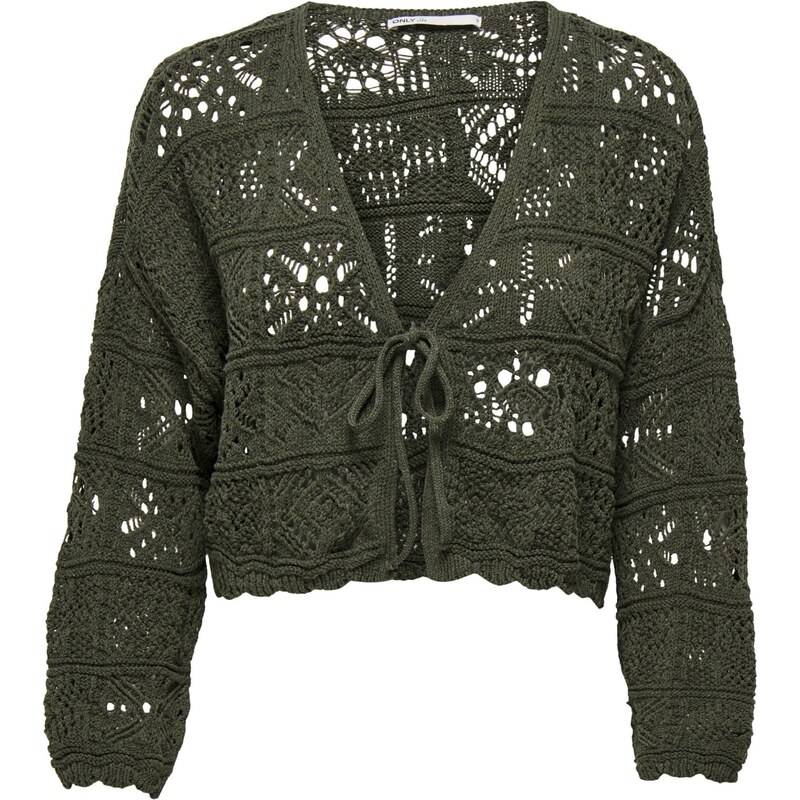 ONLY Kardigán ONLBeach olivová 61963820