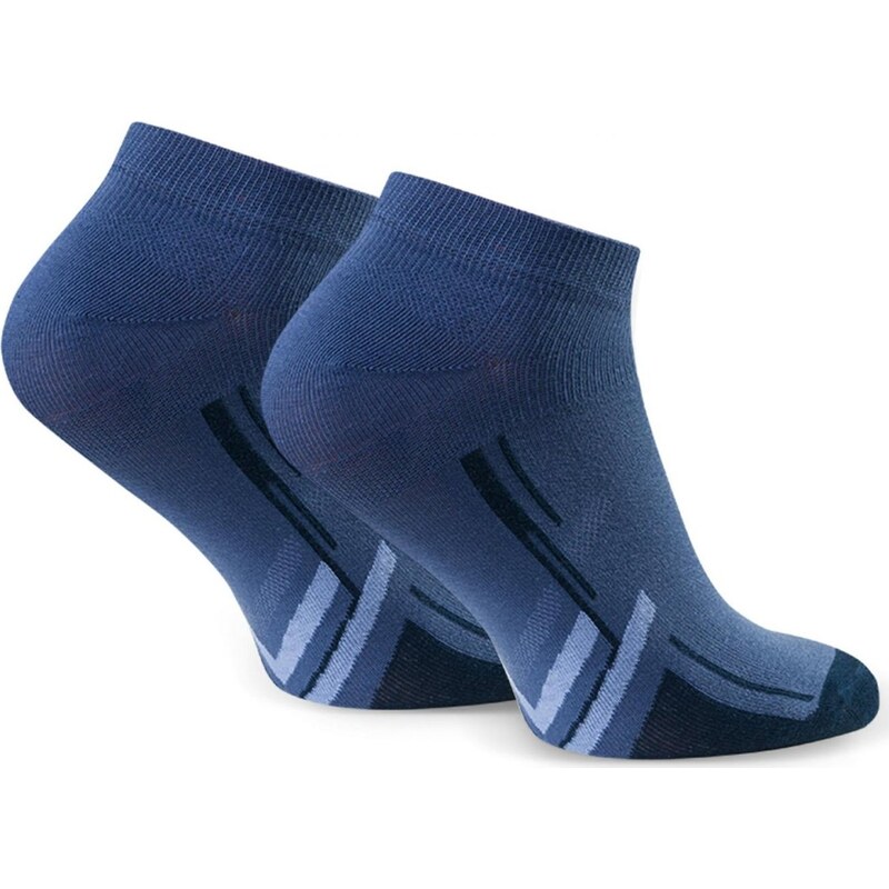 BASIC Modré pánske športové členkové ponožky * Art. 101 TB105, JEANS 61971508