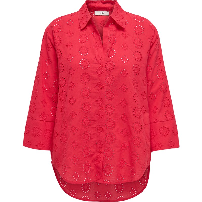 JDY Blúzka Tallie krvavo červená 63211534