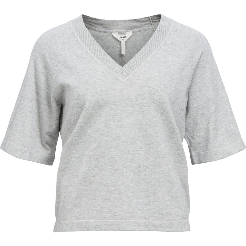 OBJECT Sveter Thess sivá melírovaná 61974299