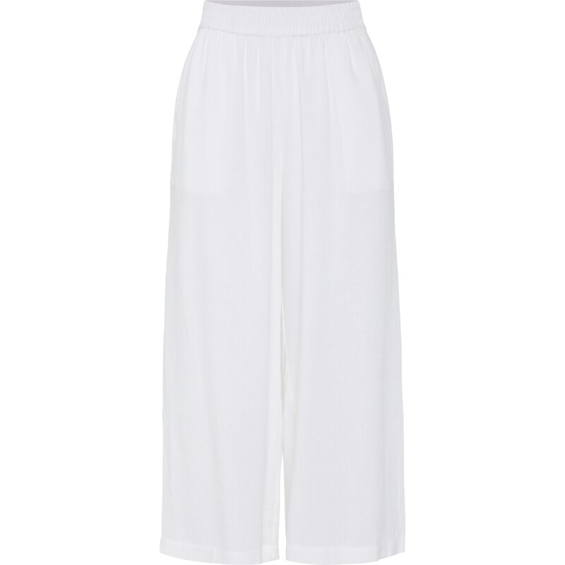 PIECES Nohavice PCPia biela 63154327