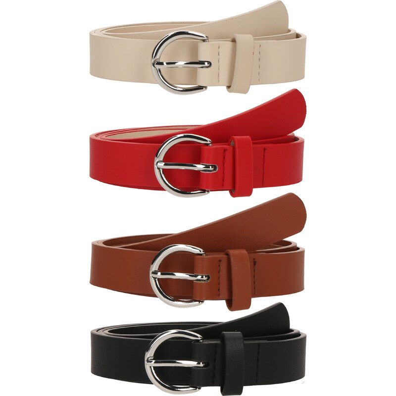 ABOUT YOU Opasky béžová / hnedá / čierna 61974560