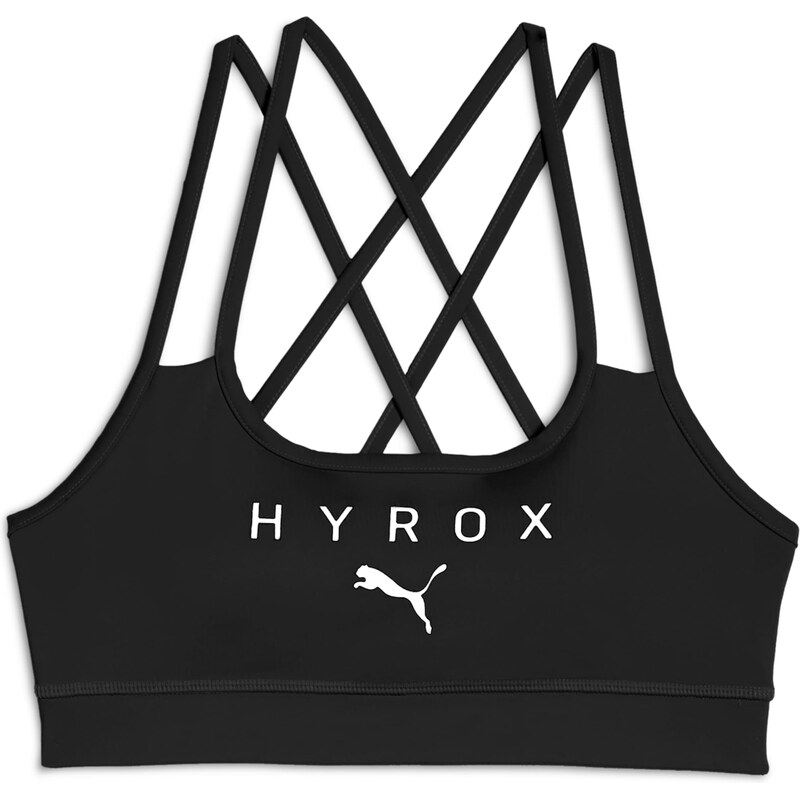 PUMA Športová podprsenka Puma x Hyrox čierna / biela 63156845