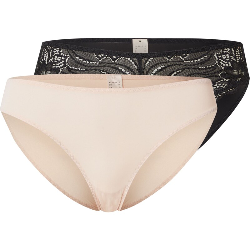 Dorina Nohavičky krémová / čierna 61975075