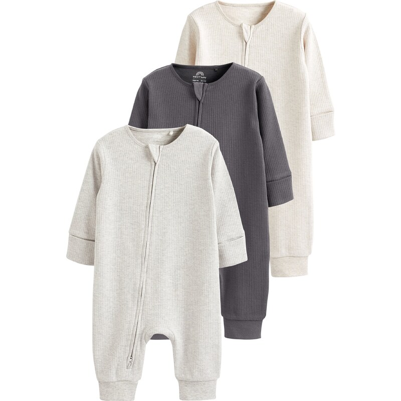 Next Pyžamo béžová / sivá / tmavosivá 61973946