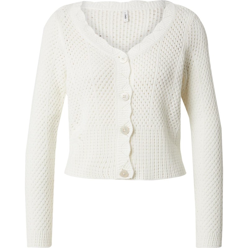 ONLY Kardigán ONLRoselia biela 61974556