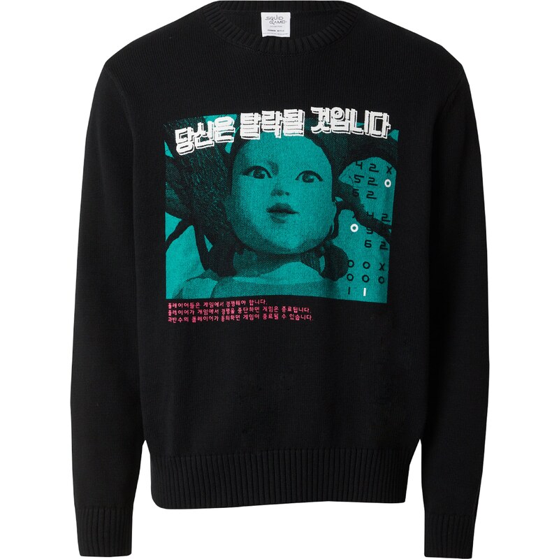 SQUID GAME COLLECTION Sveter čierna 63152333