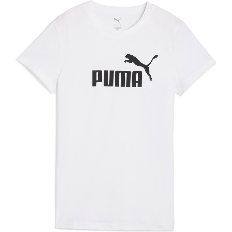 PUMA Funkčné tričko Ess No. 1 čierna / biela 63409869