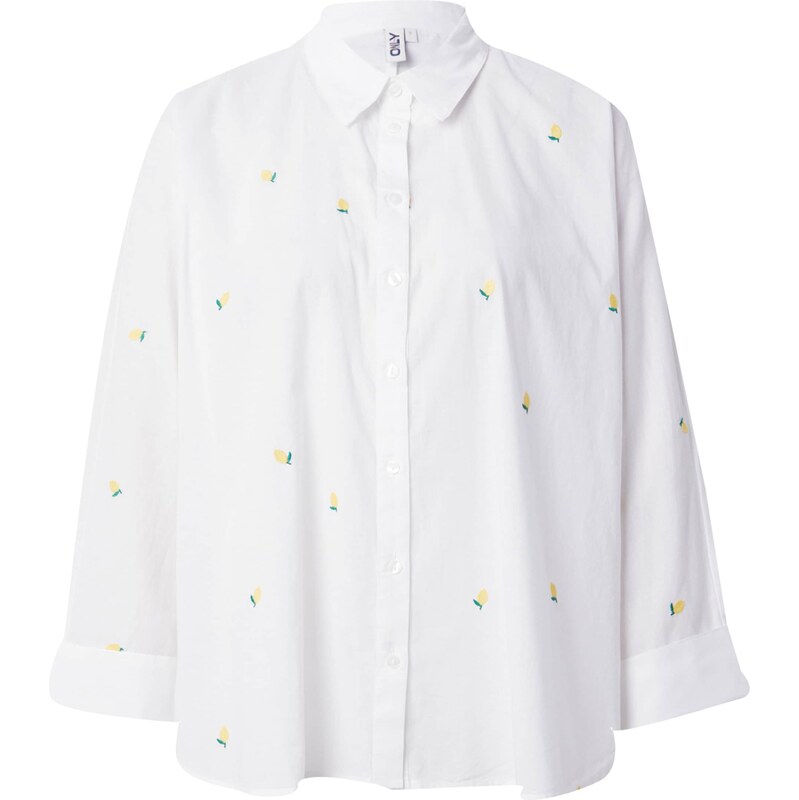 ONLY Blúzka ONLNew Lina žltá / zelená / biela 62468467